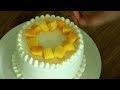 How to make crazy mango cream cake🥭
