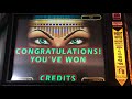 HUGE Cleopatra 2 Bonus Round $30 MAX BET 4X RETRIGGER