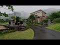 4K Walking Tour - Nakasendo Countryside Village Walk in Rain