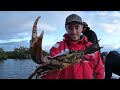 Big rains mean Monster crabs! (Catch, Clean Cook)