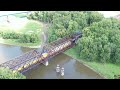 UNION PACIFIC BIG BOY 4014 CROSSES IOWA AND SWING BRIDGE! MULTIPLE DRONE VIEWS AND CLOSE SHOTS!