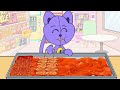 Convenience Store WHITE PURPLE Food with CATNAP vs WHITE CAT | POPPY PLAYTIME CHAPTER 3 | ASMR