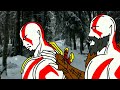 Young Kratos (GOW2-3) meets Old Kratos (GOW4) - Flipaclip Animation