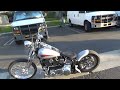 Hunting Harleys, 1999 FXSTS bobber