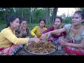 Chicken feet boiled cook recipe and eat - Amazing video