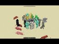Ferrous Wroughtnaut vs All Extra Golems / Minecraft Mob Battle - TNT Golem  - BEDROCK Golem