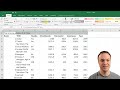 Microsoft Excel Tutorial -  Beginners Level 1