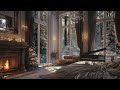 Snowstorm Serenity: Fireside ASMR Creating a Soothing Haven for Peaceful and Comforting Sleep
