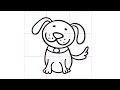 Drawing for Kids / How to Draw A Cute Puppy !