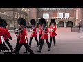 Band of the Irish Guards St James's Palace with No. 12 Co. Irish Guards Changing of the Guard