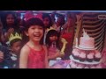 Kaycee Wonderland (Age 9) Blows out the Candle to an Unknown Song