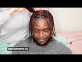How To Make Your Twists/Box Braids Stay Long & Stretched