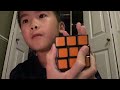 Solving a side on the Rubik’s cube. (Sorry if I don’t know finger tricks.)
