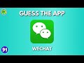 Guess the Logo in 3 Seconds | 100 Apps Logo Quiz