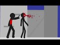Gun vs stick man animation