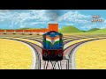 10 COOLEST TRAINS CRISS CROSS AT MOST DANGEROUS RAILWAY TRACKS ⛔ - Indian Train Simulator