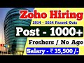 aii jolly ♦️ Zoho New Post | Zoho Recruitment 2024 tamil | Zoho New Openings 2024 tamil #zoho