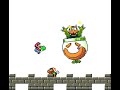 Super Mario World - Yoshi in the Reserve Item Box (without cheats / powerup incrementation)