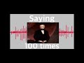 Saying “James Knox Polk” 100 Times!