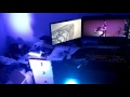 PolyLight realtime DMX driven backlighting (prototype recording)