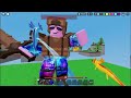 So I 1v1ed PRO Youtubers… (Roblox Bedwars)