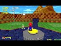 Mario & Luigi: Greenflower Zone | Sonic Robo Blast 2