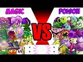 Team MAGIC vs POISON - Who Will Win? Pvz 2 Team Plant vs Team Plant