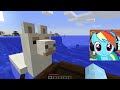 Minecraft My Little Pony VS Tsunami