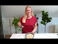 CAULIFLOWER MASHED POTATOES | 5 simple ingredients, low carb side dish