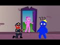 Blue And Pink's Beautiful Love 🌺 Love Story 🌸 Roblox Rainbow Friends Animation