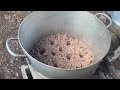 Jamaica Cooking Skills Outdoor Kitchen Wood Fire cooking Yard Man Style