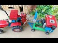 diy tractor miniature water pump farming video part 2 | diy tractor | water pump @sanocreator