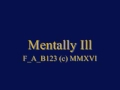 Mentally Ill (Song)