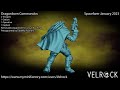 Velrock Art Miniatures Spacefarer January 2023 - Dragonborn Commandos