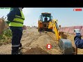 JCB 3DX backhoe loader working excavation