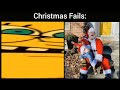 Mr Incredible becoming idiot (Christmas Fails)