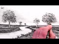 How to Draw a Landscape: Quick Pencil Sketch