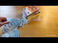 Counting Stack of EURO banknotes