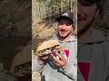 GIANT Steak Sandwich IN a River