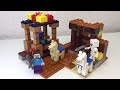 LEGO Minecraft 21167 The Trading Post. Unboxing and Speed build. Stop Motion Animations.