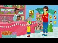 Daddy Builds a Fort | Caillou Compilations