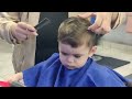 20231117 Alex's 1st Haircut @ Quick Cuts