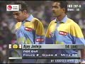 Ajay Jadeja Electrifying knock 54(44) with 4 huge sixes vs South Africa @ Wankhede Mumbai 1996
