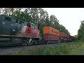 CN 120 avec CN 3081 & DPU CN 3815 a Rivière-Bleue/Qc 24 juillet 2024