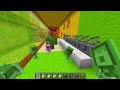 NOOB vs PRO: SECRET RAINBOW TUNNEL HOUSE Build Challenge in Minecraft!
