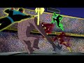 Green Lantern (John Stewart) DCAU Powers and Fight Scenes - Justice League Season 2