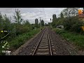 Cab Ride Balatonfüred  - Budapest Déli (MÁV Lines 29 & 30a, Hungary) train driver's view in 4K