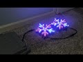 RGB PIXEL SNOWFLAKE