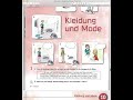 Aprender Alemán A1, Lektion 10,1 Kleidung und Mode