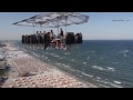 Dinner in the sky - on the Beach !